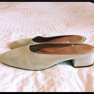 Zara Suede-like Mules